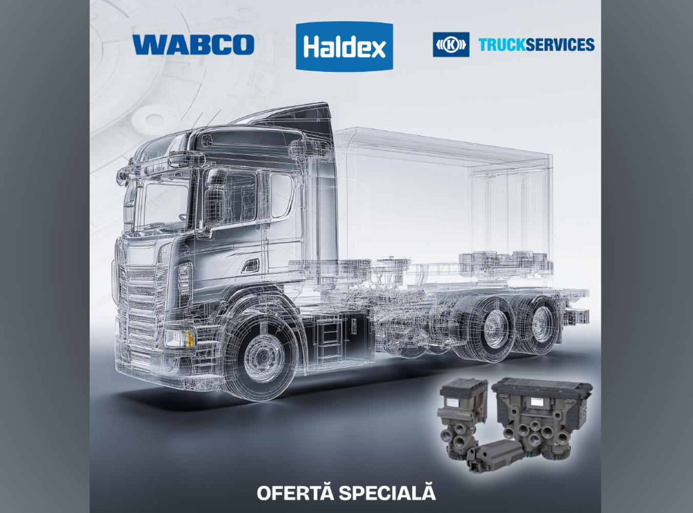 Ofertă promoțională MODULATOARE pentru remorci și semiremorci